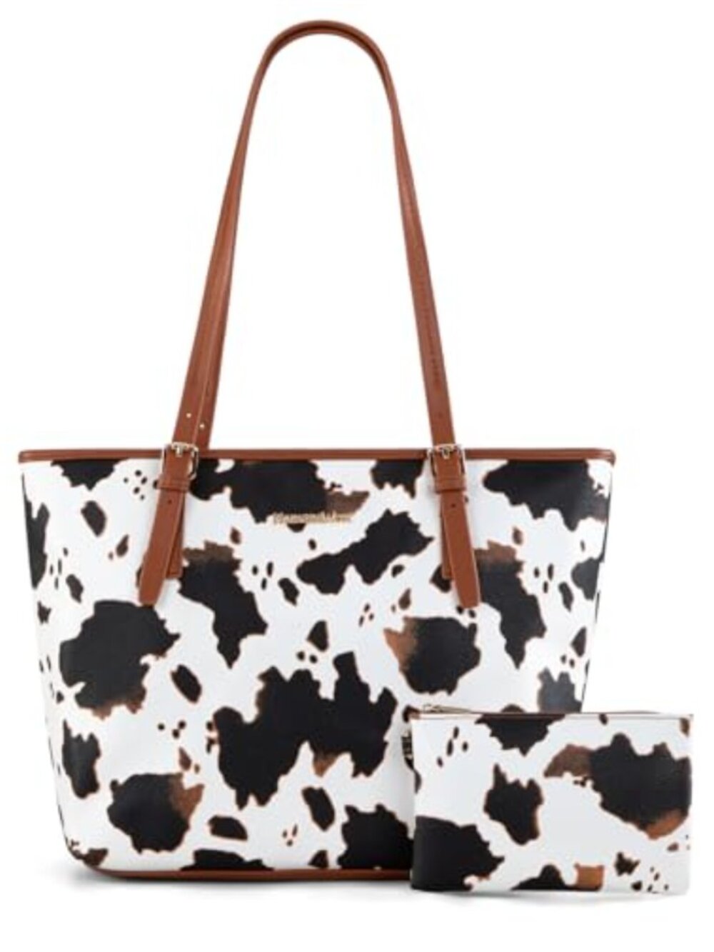 Montana West Tote Bag PU Leather Shoulder Handbag Classic Carryall